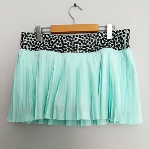 Lululemon Pleat To Street Skirt II Tranquil Blue Ace Spot Size 10